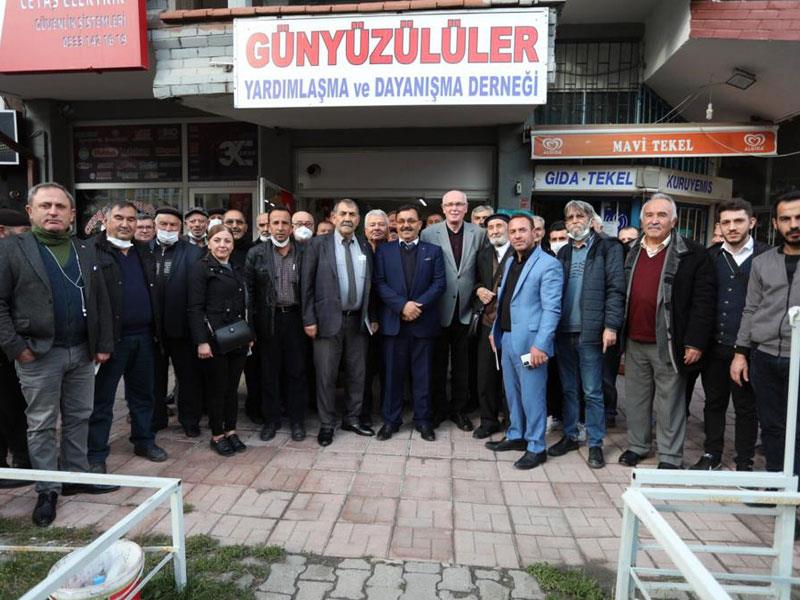 Başkan Kurt Günyüzülüler ile buluştu